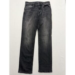 Mavi Marcus Jeans Mens 34x32 Gray Charcoal Wash Slim Straight Stretch Denim
